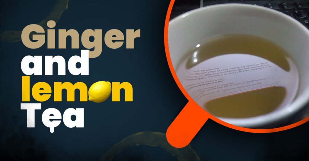 Ginger and Lemon Tea Mahigar Ginger and Fish recipes, Ginger benefits, use in food