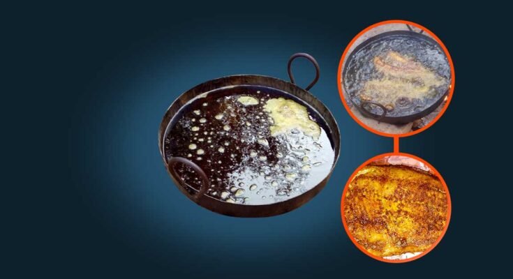 How to prepare mustard oil for a fish fry?