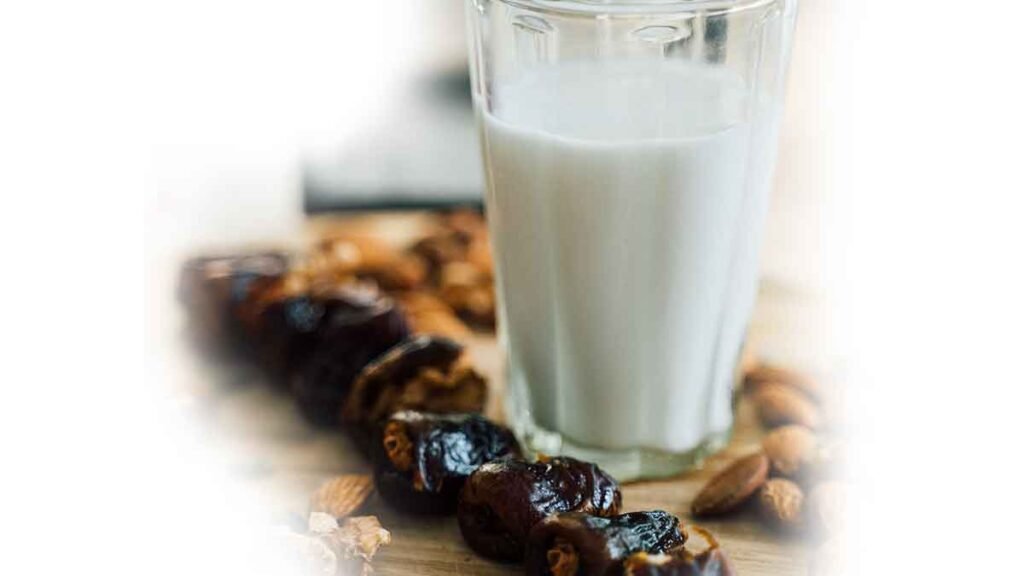 Add Dates to Milk to gain weight