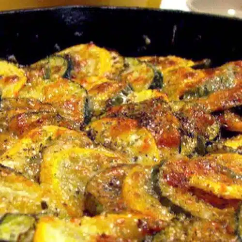 Cast Iron Skillet Style Zucchini Recipe