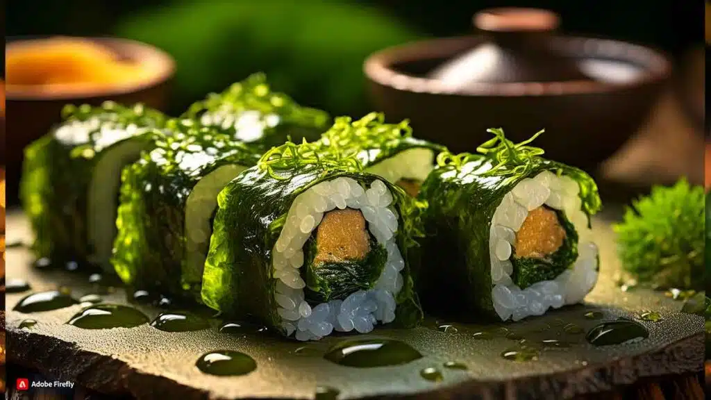 Sushi Roll by mahigar recipes Seaweed Sushi Roll