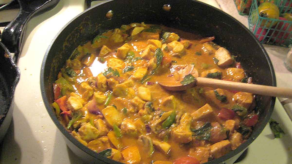 Thai Style Chicken Curry recipe