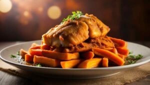 Cajun Catfish And Sweet Potato Fries