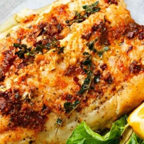 Lemon Garlic White Fish