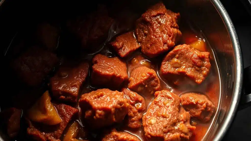 Beef Stew Stewing