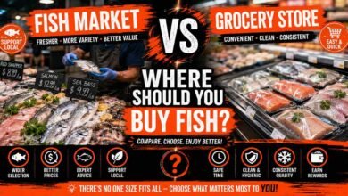 Fish Market vs Grocery Store