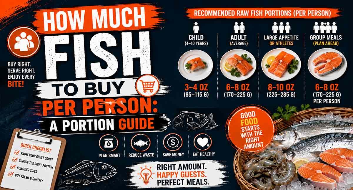 How Much Fish to Buy Per Person: A Portion Guide