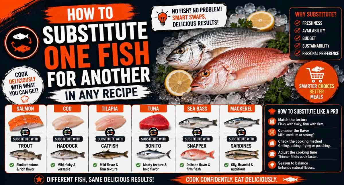 How to Substitute One Fish for Another in Any Recipe