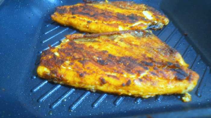 Grill Pan fish