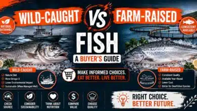 wild caught vs farm raised fish